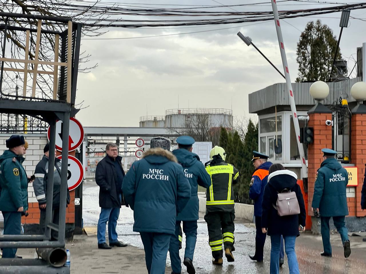 МЧС: пожар на нефтебазе в Белгороде ликвидирован