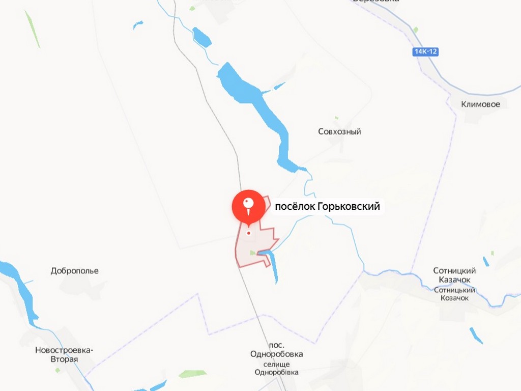 В посёлке Горьковском дрон-камикадзе влетел в жилой дом