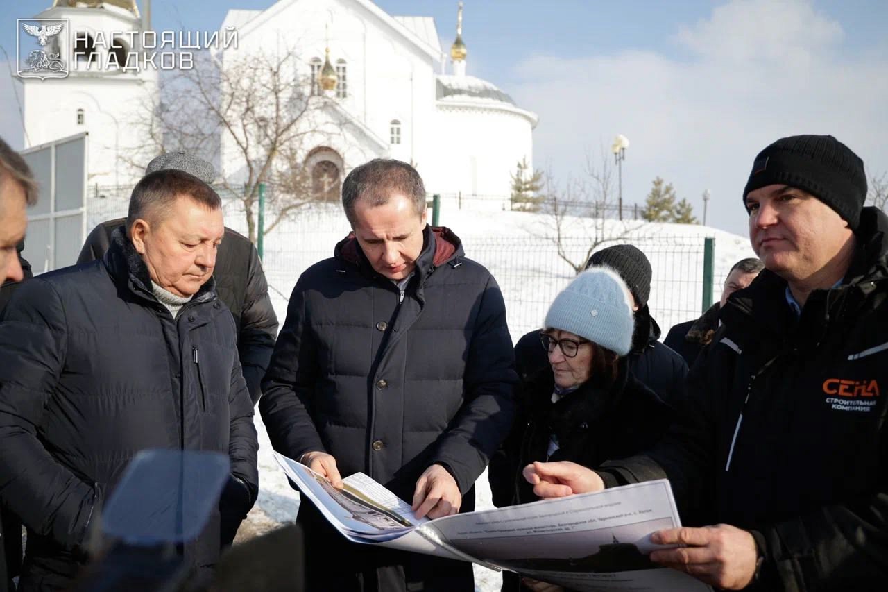 Белгородский губернатор рассказал о строительстве Богоявленского паломнического центра