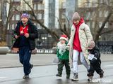 На новогодний забег в Белгороде белгородцы пришли семьями (фоторепортаж)