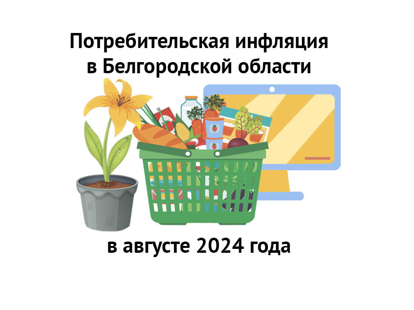 В Белгородской области инфляция ускорилась до 8,38 %