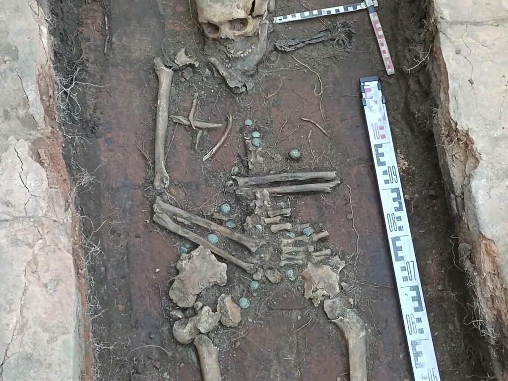 В центре Белгорода при раскопках нашли захоронения XIX века
