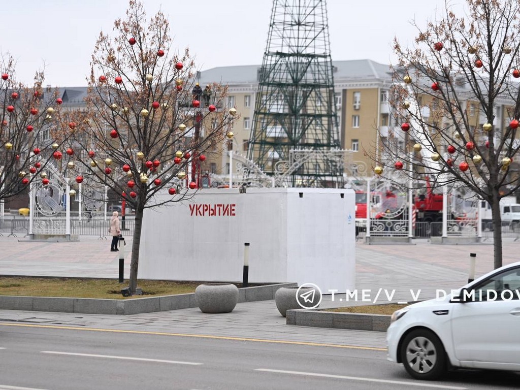 В популярных зонах отдыха в Белгороде установили дополнительные укрытия