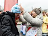 На новогодний забег в Белгороде белгородцы пришли семьями (фоторепортаж)