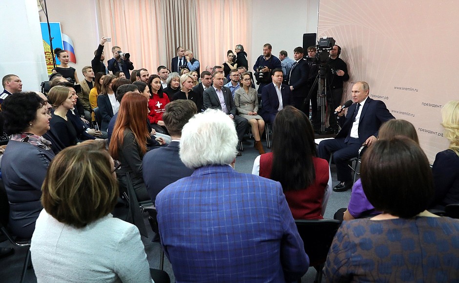 Владимир Путин заинтересовался идеей реконструкции Белгородской засечной черты