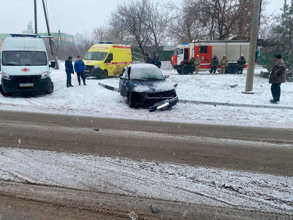 В ДТП в Губкине пострадали три человека