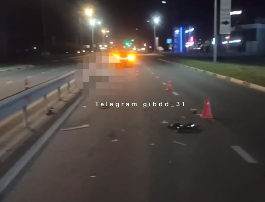 В Белгородском районе водитель «мерседеса» насмерть сбил пешехода