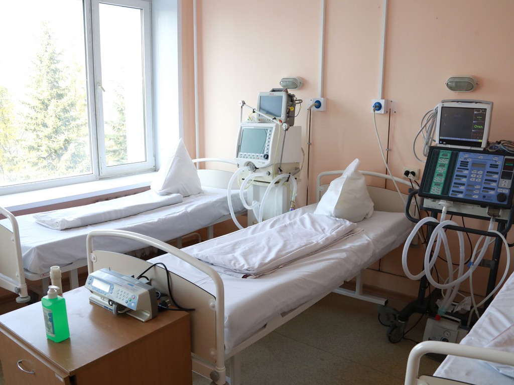 В Белгородской области свободно 550 коек в ковидных госпиталях