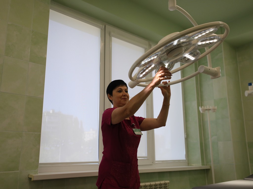 В поликлинике № 7 Белгорода оборудовали новую операционную для малой хирургии