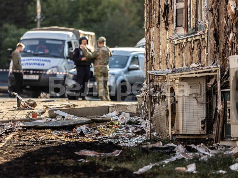 В Белгороде начали восстановительные работы после обстрела ВСУ жилых кварталов