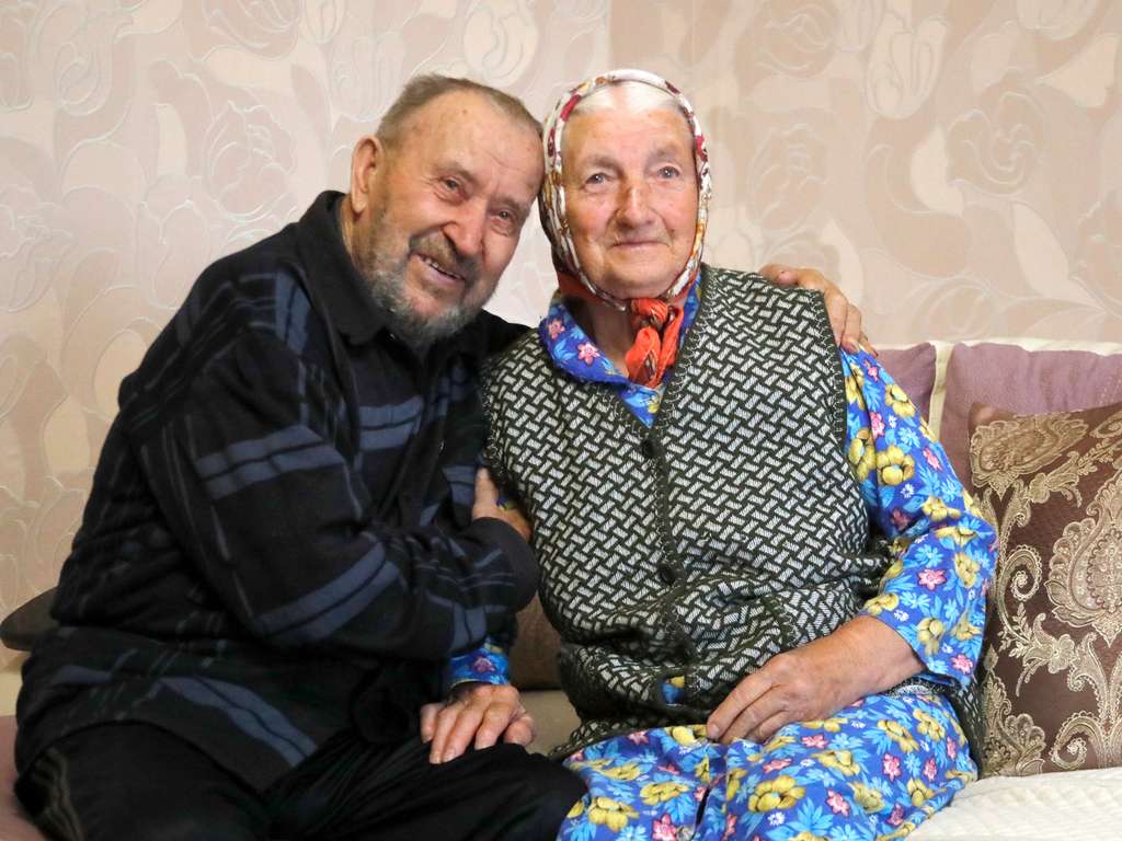 Пётр Иванович и Мария Тихоновна 65 лет вместе