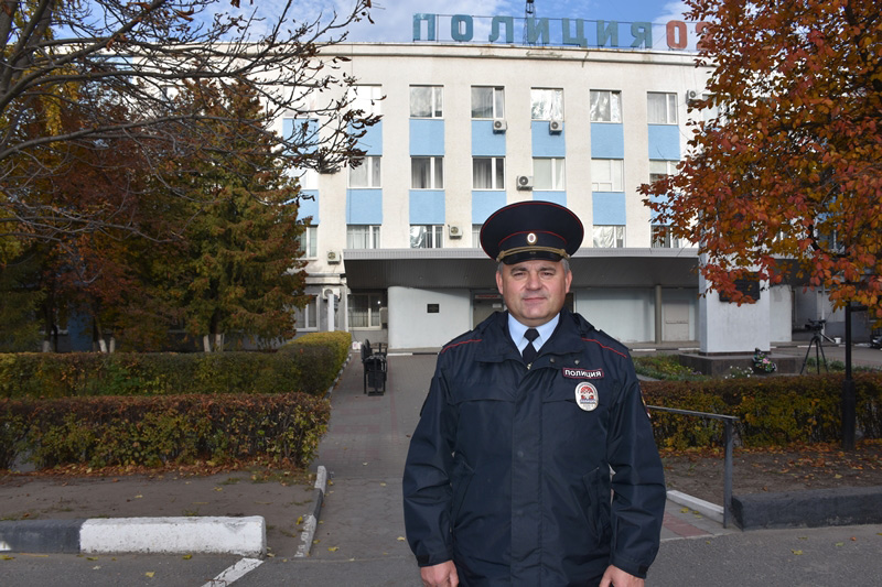 Старооскольский полицейский вышел в финал конкурса «Народный участковый – 2021»